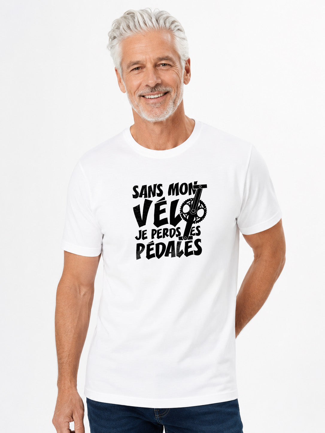 Originelles T-Shirt – Ohne-mein-Fahrrad-verliere-ich-den-Kopf-