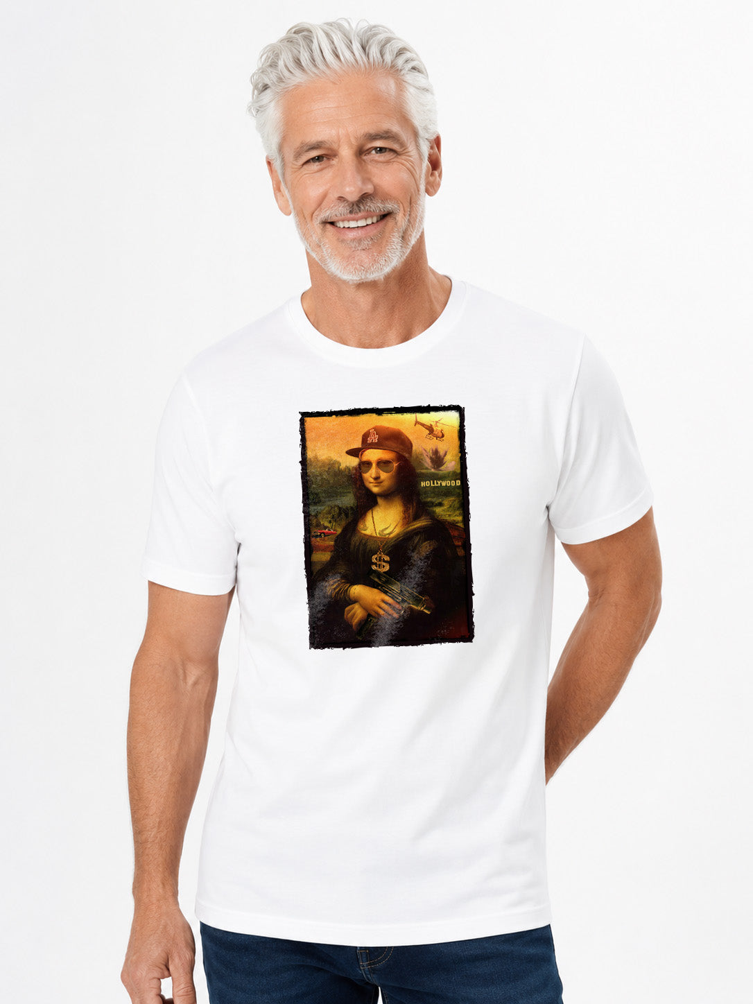 Original-T-Shirt für Herren – Mona Lisa –