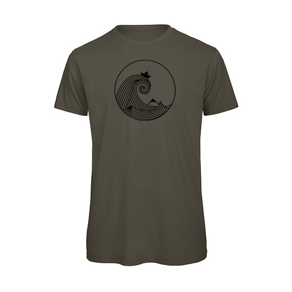 Original-T-Shirt – Origami an der Kanagawa