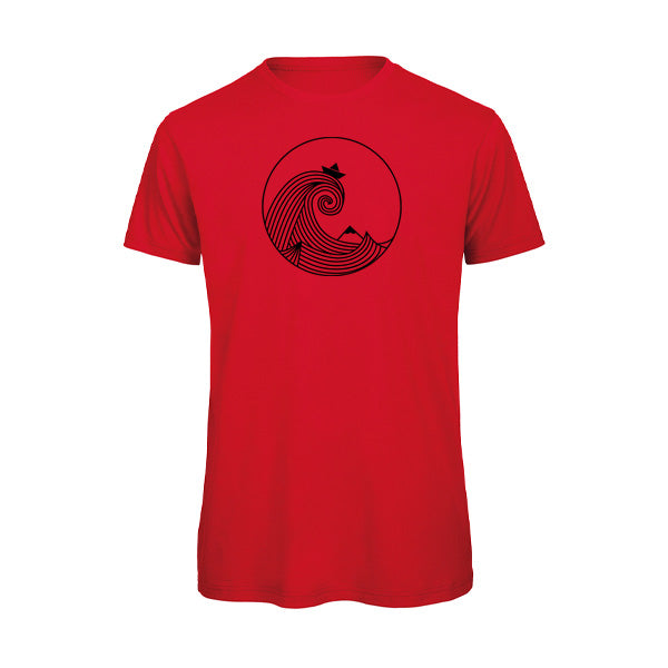 Original-T-Shirt – Origami an der Kanagawa