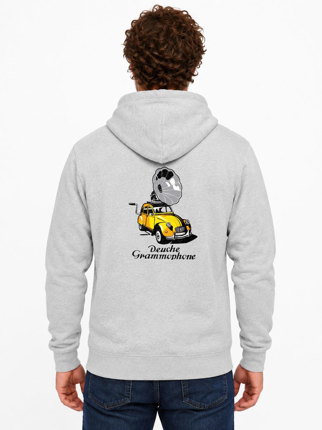 Original Deuche Grammophone 3 Herren-Kapuzenpullover
