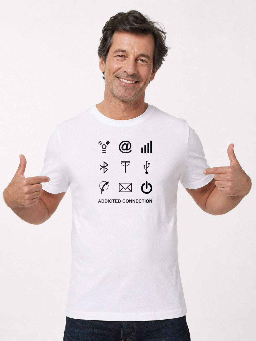 T-shirt original homme - Addicted-connection-  original