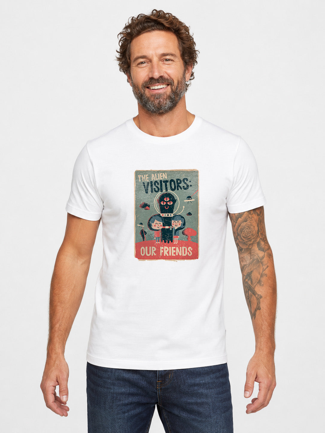T-shirt original homme - our friends -