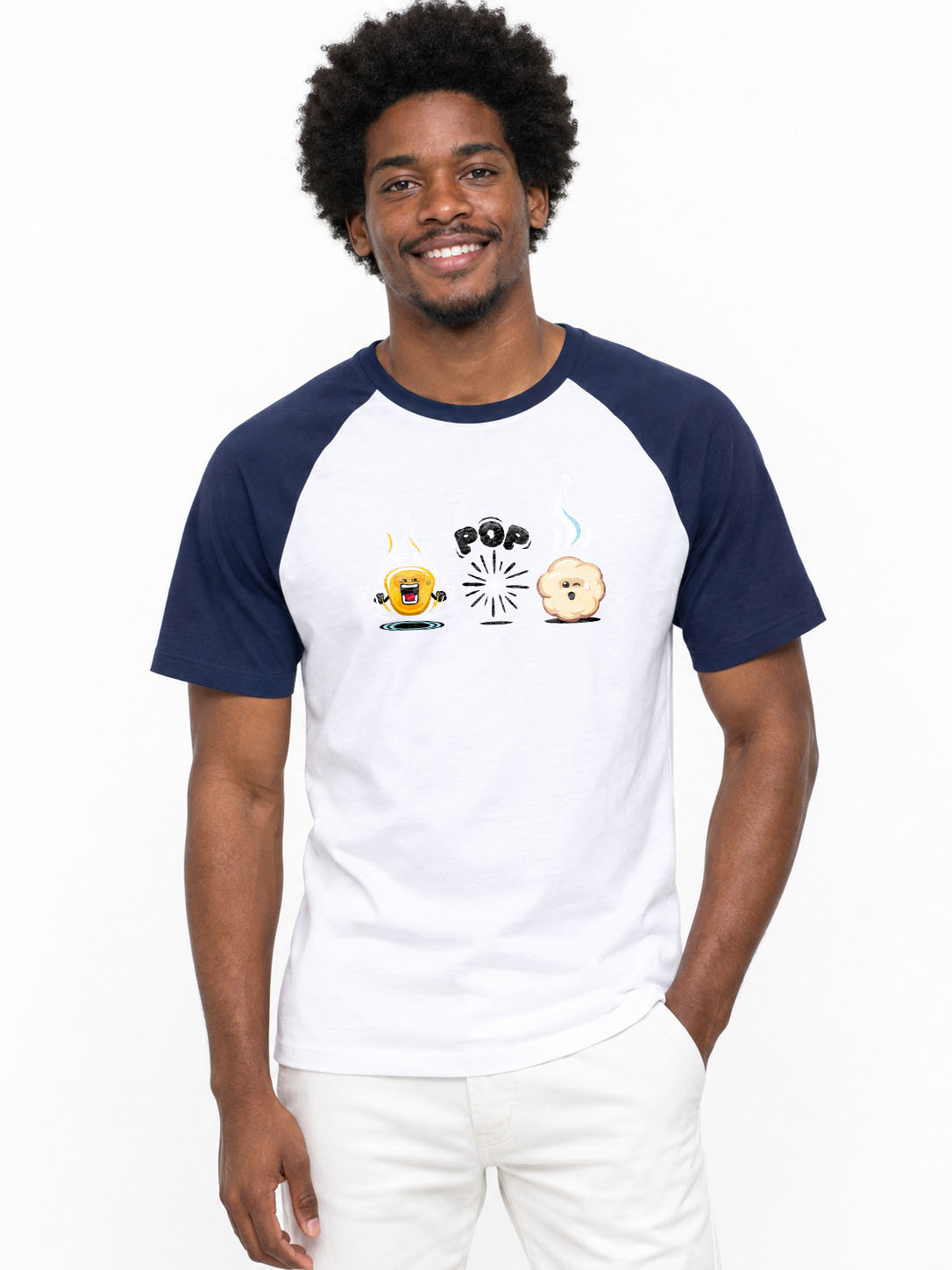 Baseball-T-Shirt Fruit of the Loom King of the POP