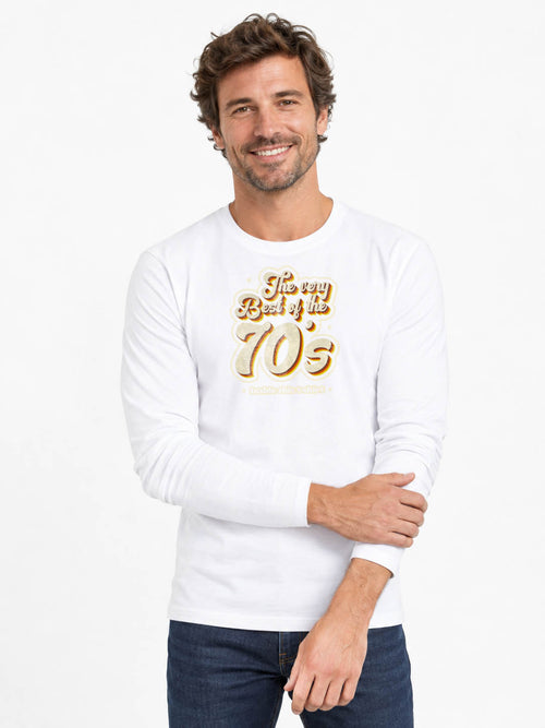 70s - Langarm-T-Shirt 190g