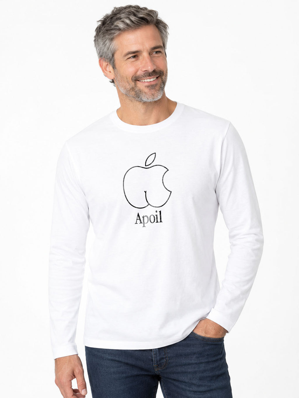 Apoil Original-Langarmshirt 190G