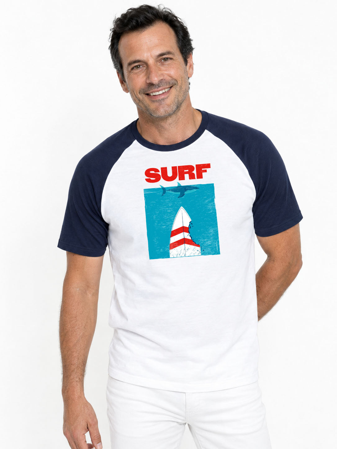 Baseball-T-Shirt Fruit of the Loom SURF