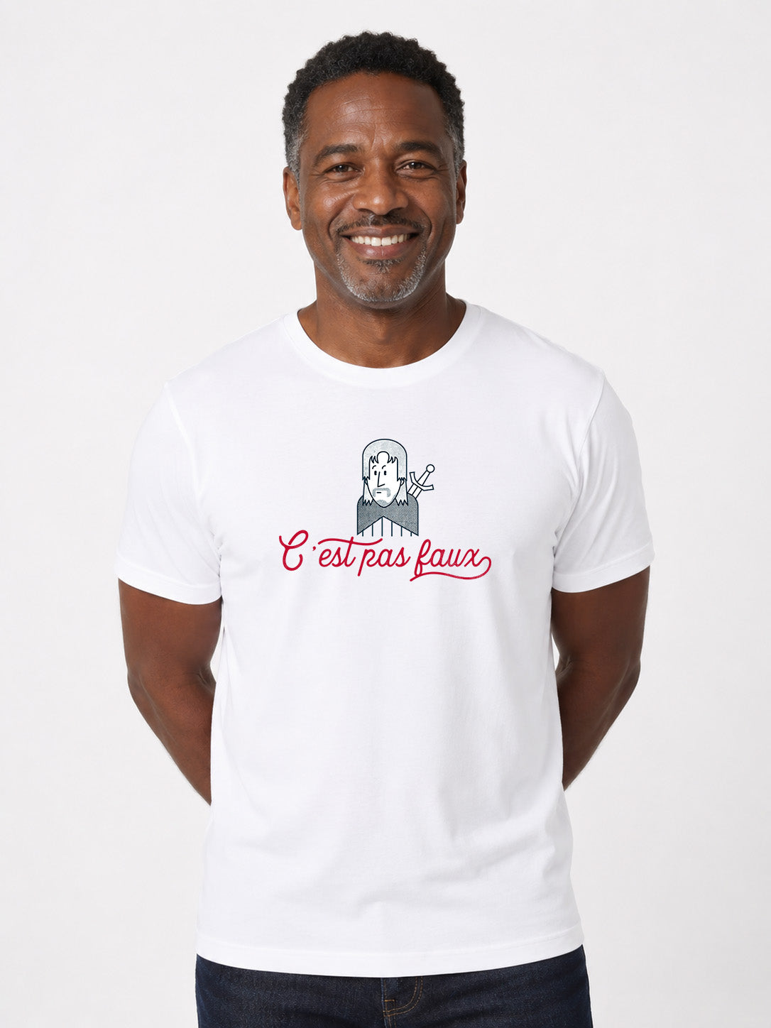 Humor-T-Shirt „Das stimmt nicht.“