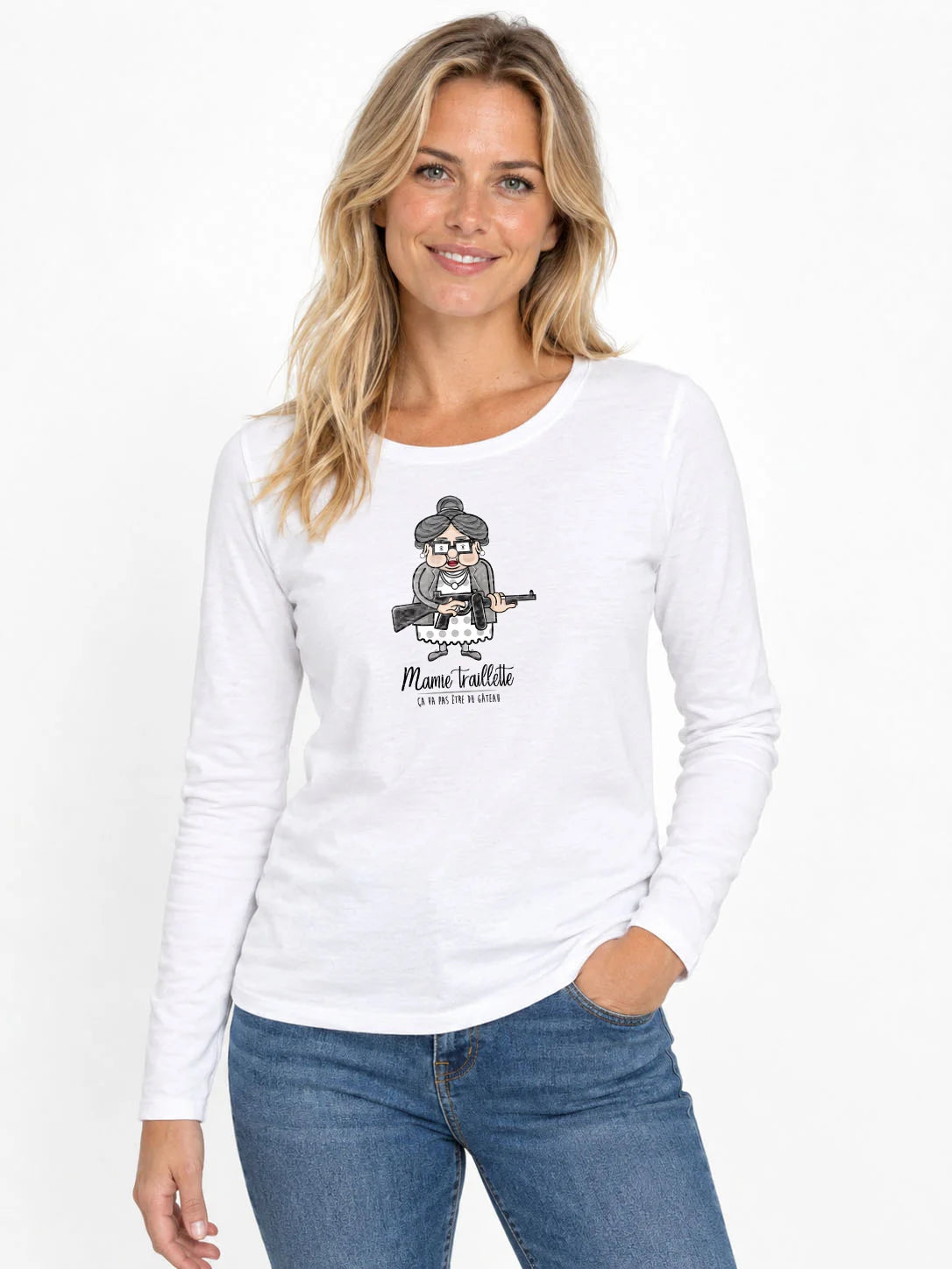 Damen-T-Shirt LSL Mamie Traillette