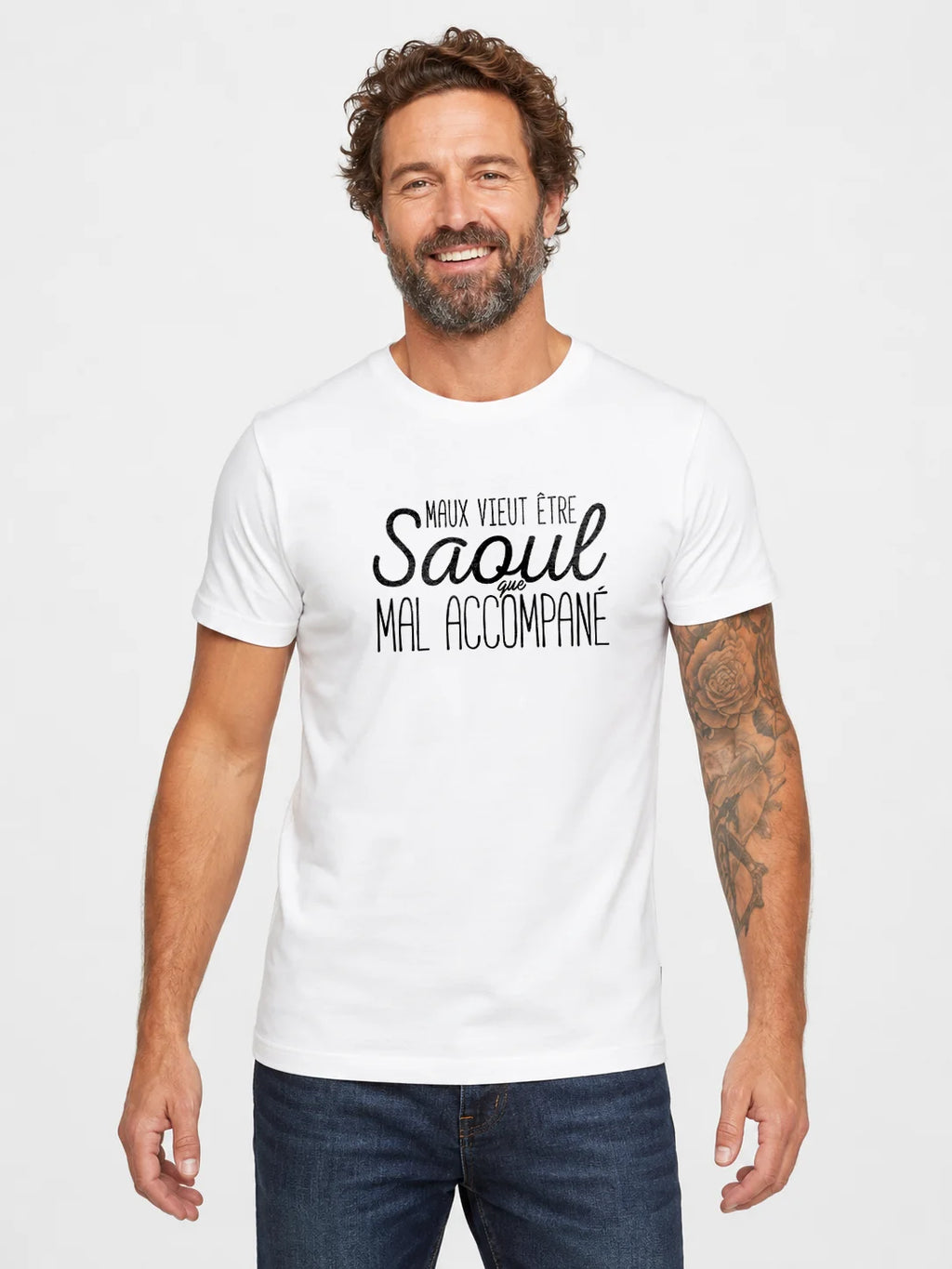 Original-T-Shirt – Maux, der betrunken sein will