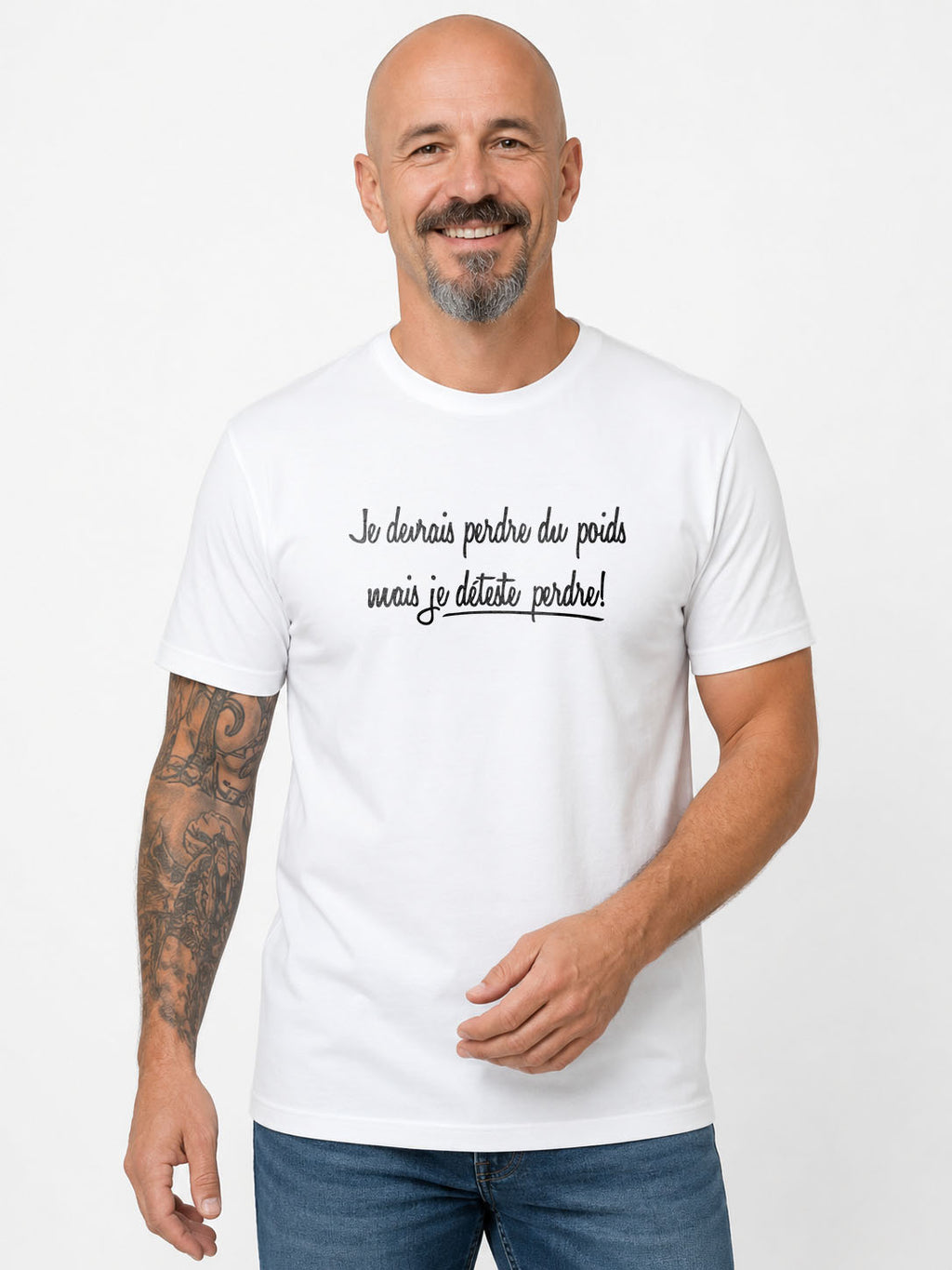 Original-T-Shirt – Geboren zu gewinnen –