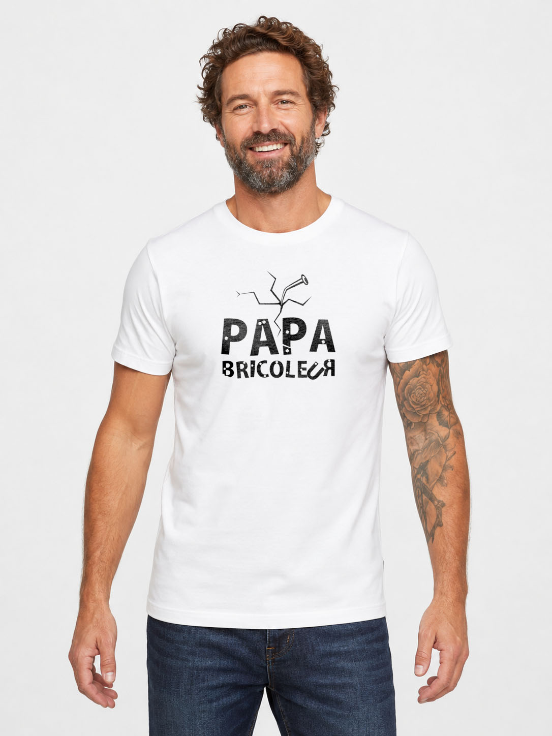 Papa-Heimwerker- Originelles T-Shirt