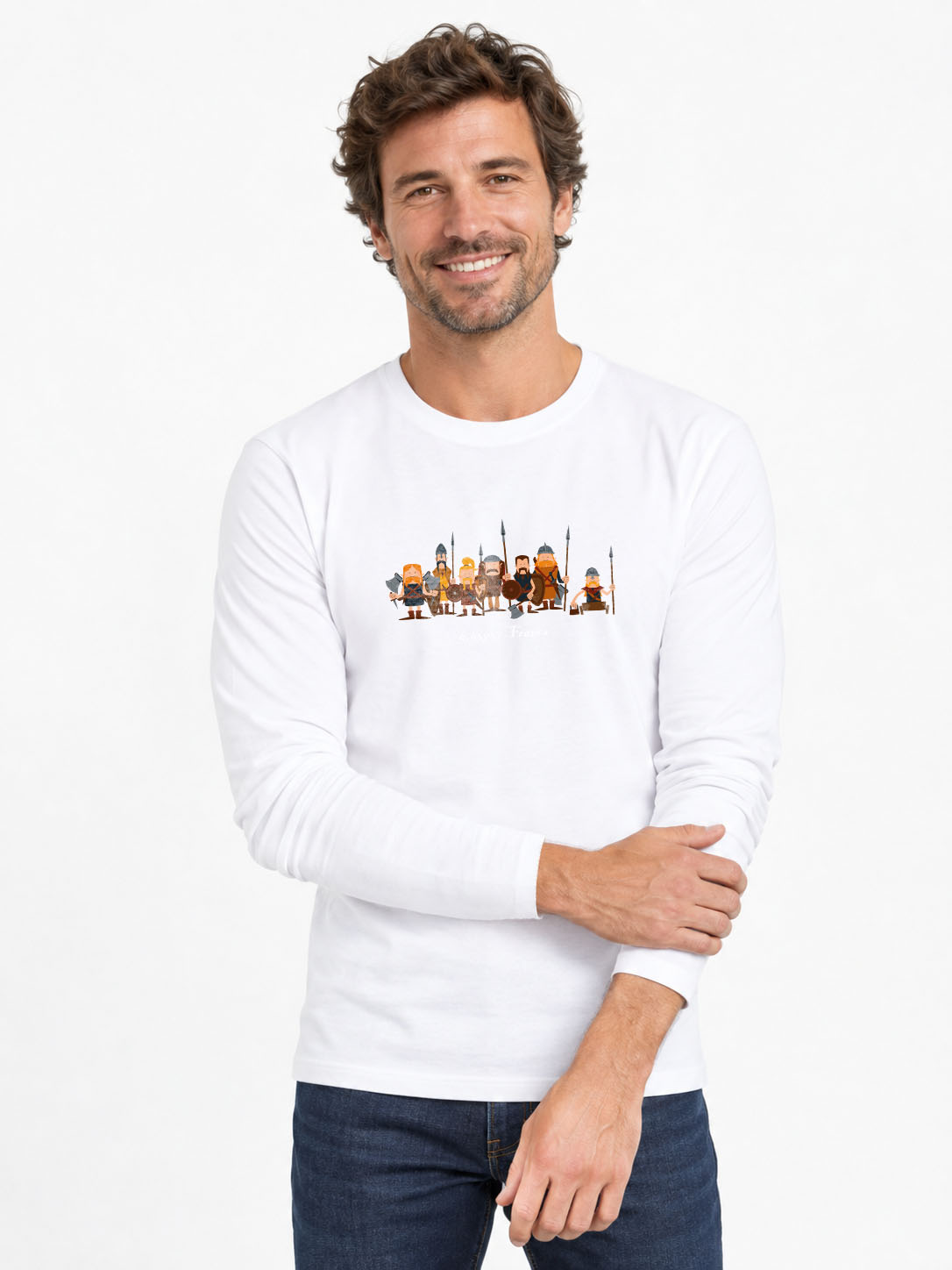 Retour au Francs - Langarm-T-Shirt 190g