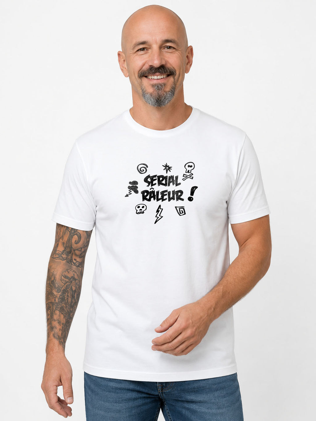 Originelles T-Shirt – Seriellem Nörgler