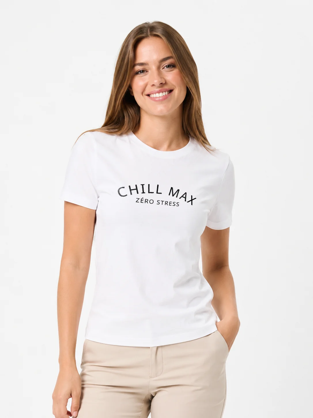 CHILL MAX -T-shirt femme zen-