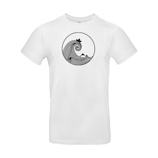 Original-T-Shirt – Origami an der Kanagawa