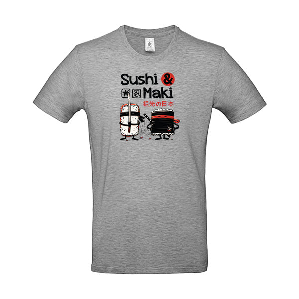 Original T-Shirt Herren - Sushi und Maki -