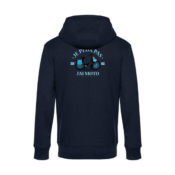 Original Herren-Kapuzenpullover – Ich kann nicht, ich muss Motorrad fahren