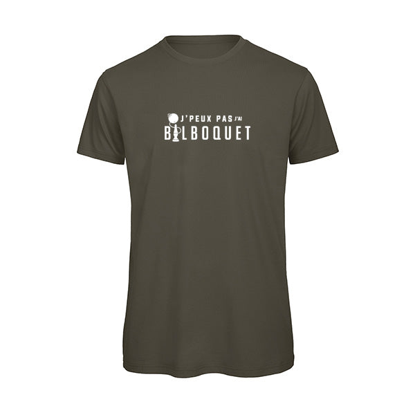 Originelles Herren-T-Shirt – Ich kann nicht, ich muss Bilboquet spielen