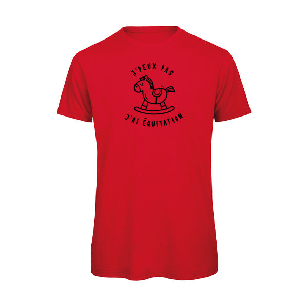 Original T-Shirt Herren - Ich kann nicht, ich muss reiten