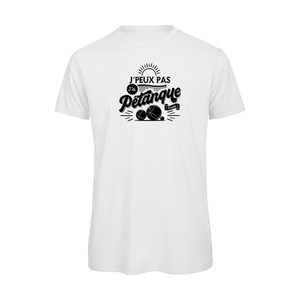 Originelles Herren-T-Shirt – Ich kann nicht, ich muss Pétanque spielen