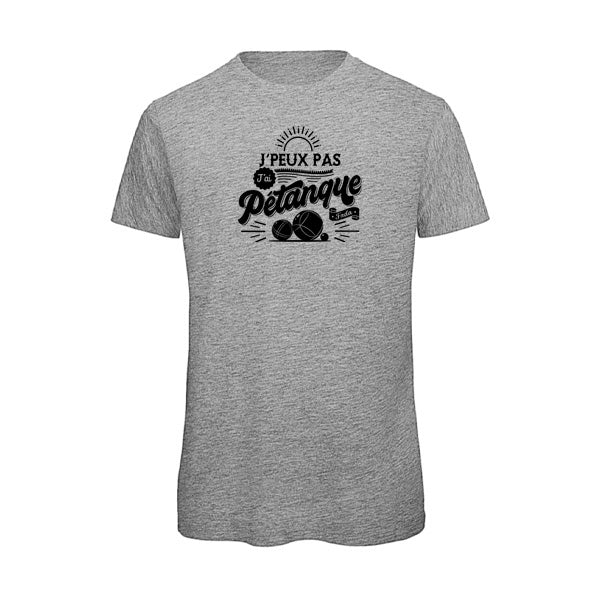Originelles Herren-T-Shirt – Ich kann nicht, ich muss Pétanque spielen