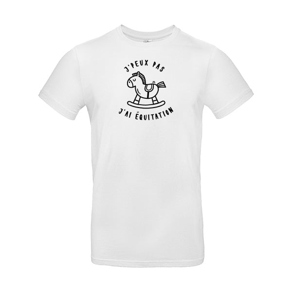 Original T-Shirt Herren - Ich kann nicht, ich muss reiten
