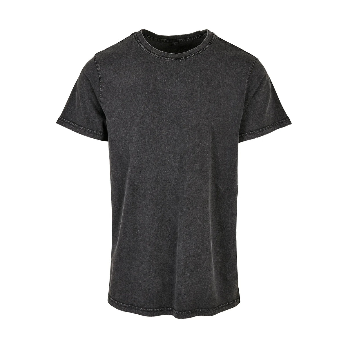T-shirt col rond acid wash -streetwear