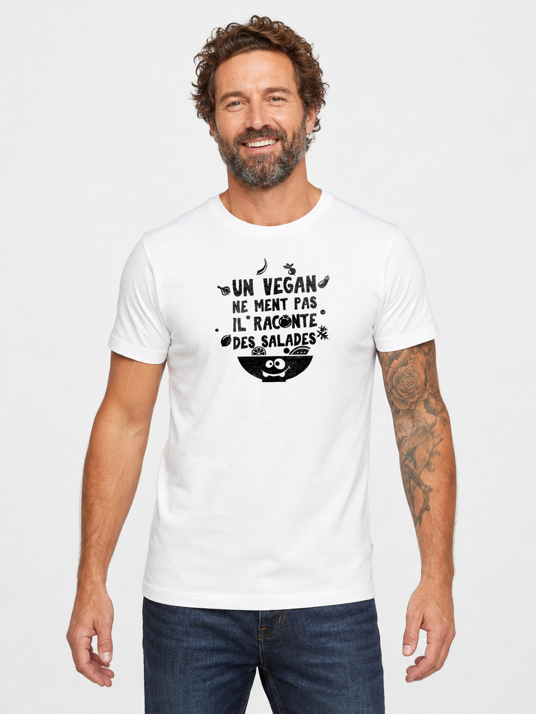 T-shirt original - Un-vegan-ne-ment-pas-