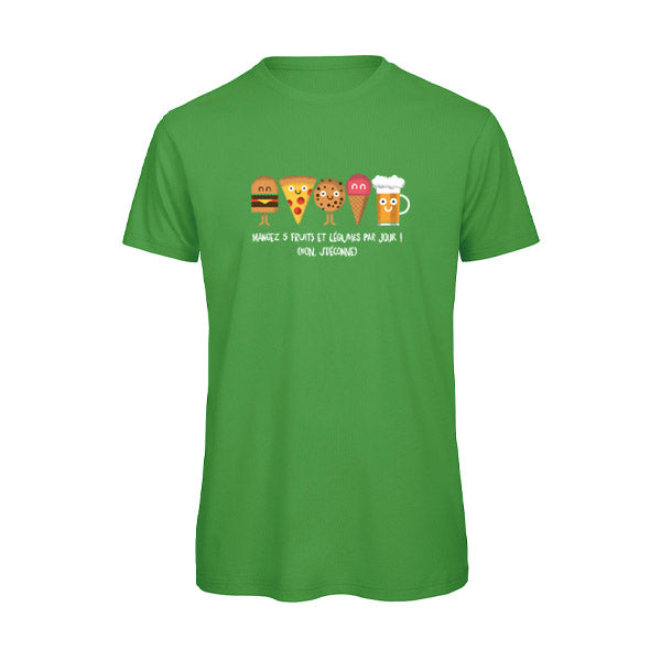 Original T-Shirt Herren - 5 Obst und Gemüse -
