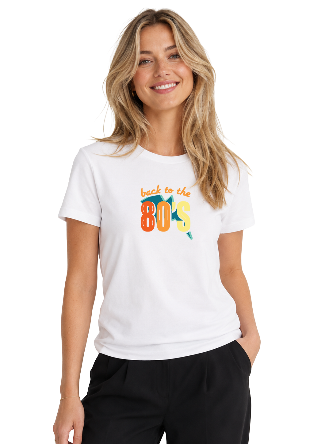 T-shirt original femme -annee-80