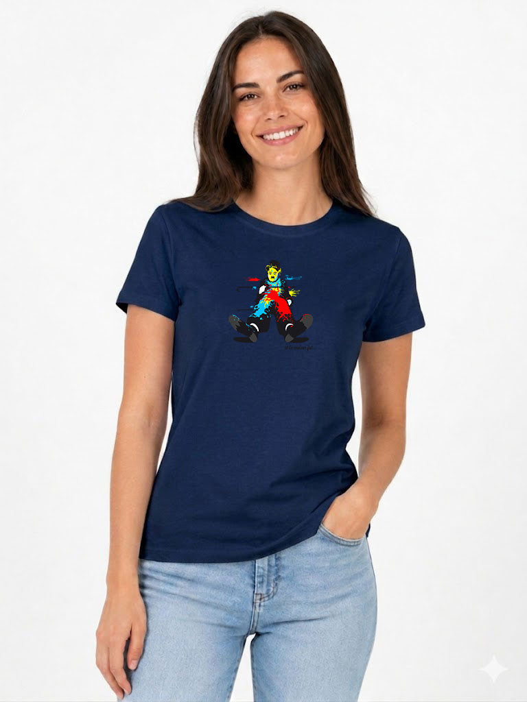 Original-T-Shirt für Damen – und die Farbe war