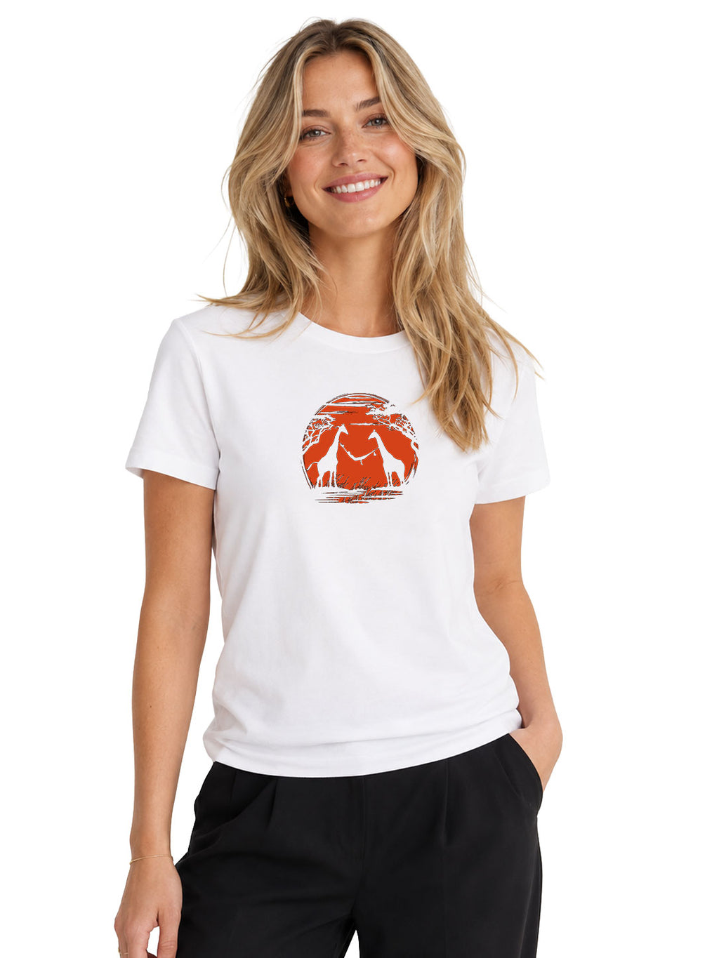 T-shirt original -girafe