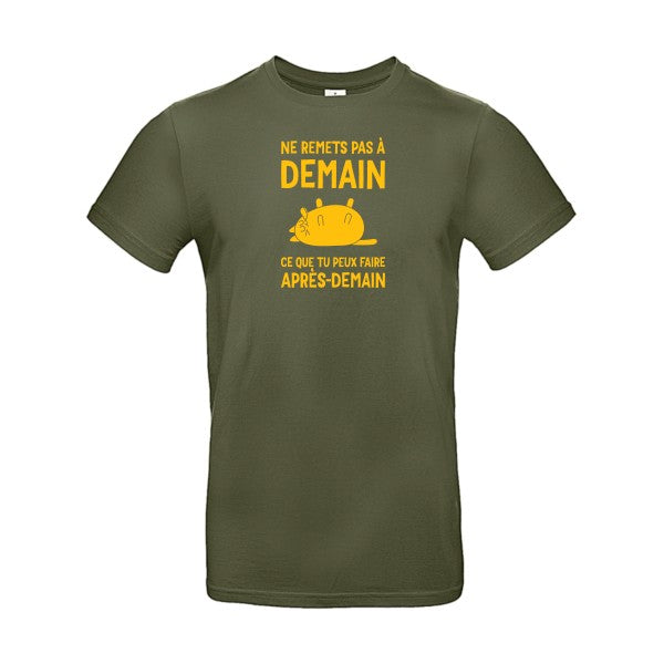Original-T-Shirt – Stell-nichts-auf-später-