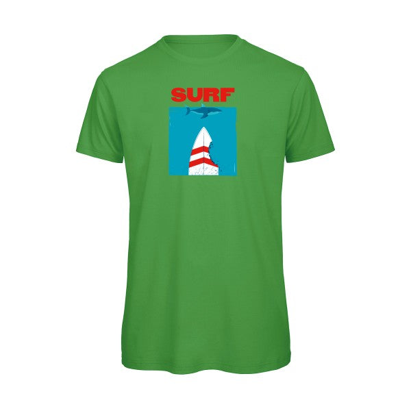 T-shirt humour original Surf T Shirt couleur Real Green