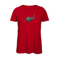 Loch-Ness-Attraction- T-shirt original - t-shirt original femme Red