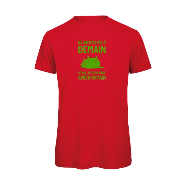 Original-T-Shirt – Stell-nichts-auf-später-