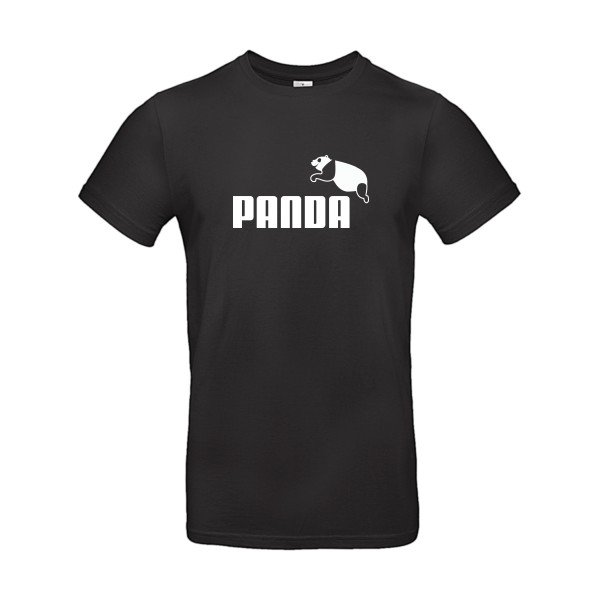 PANDA fun B&C - E190 T-shirt