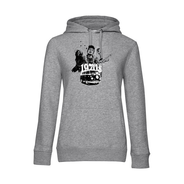 sweat original femme 1970-  couleur Heather Grey