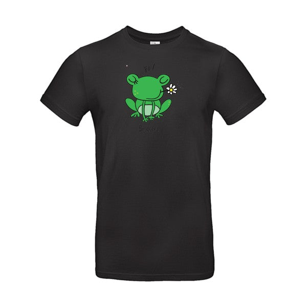 T-shirt humour original Be Green T Shirt couleur Black