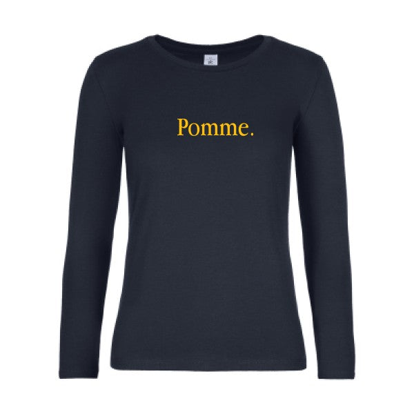 Damen-T-Shirt LSL Subliminale Werbung