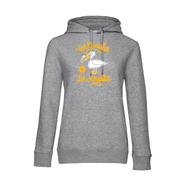 Vos gueules les mouettes RueDuTeeshirt Sweat capuche