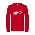 molo c est lundi - t shirt- manches- longues- original- humour- Red impression Face
