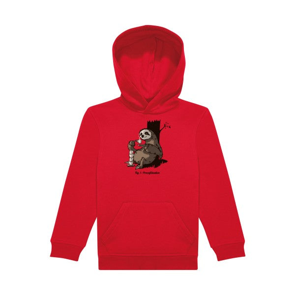 sweat capuche enfant Red Procafeination