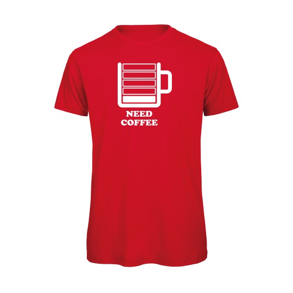 Need Coffee B&C - T Shirt organique T-shirt bio