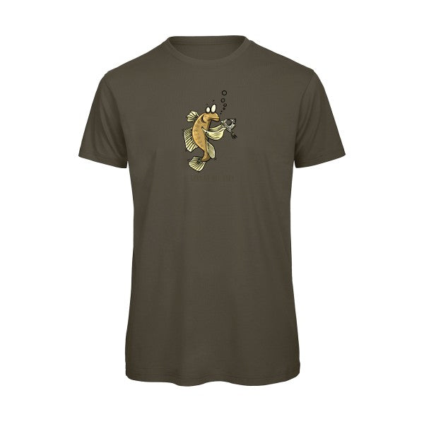 T-shirt humour original Goby Or Not Goby T Shirt couleur Khaki Green