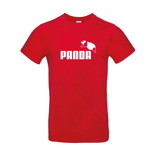 PANDA fun B&C - E190 T-shirt