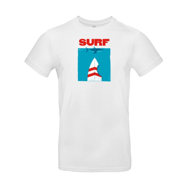 T-shirt humour original Surf T Shirt couleur White