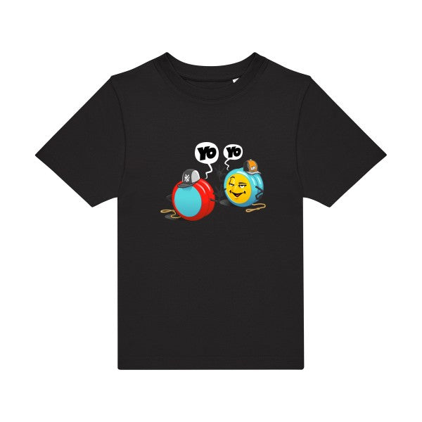 t-shirt humour enfant -Yo-Yo- couleur  Black