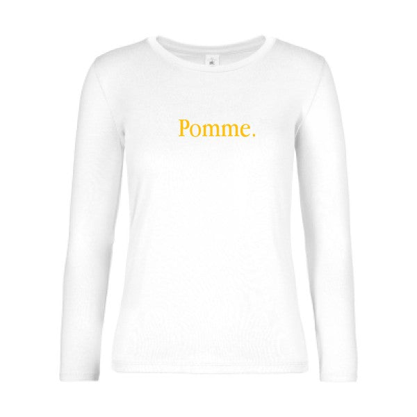 Damen-T-Shirt LSL Subliminale Werbung